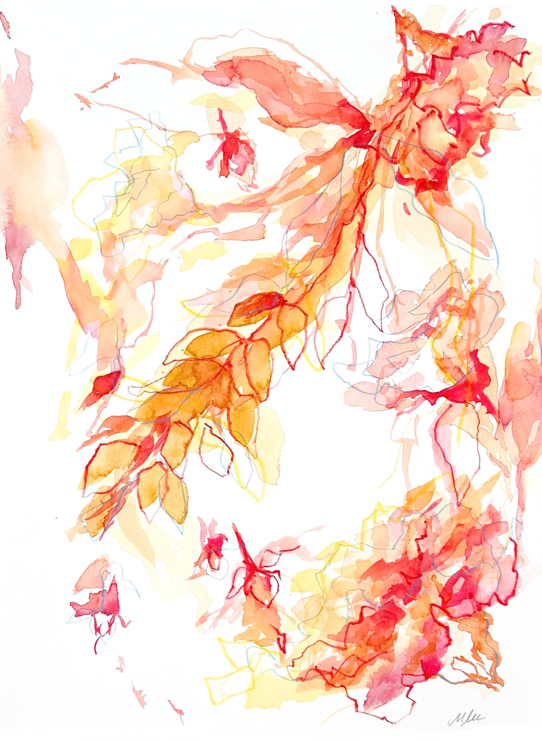 watercolor by Monica Lee Rich