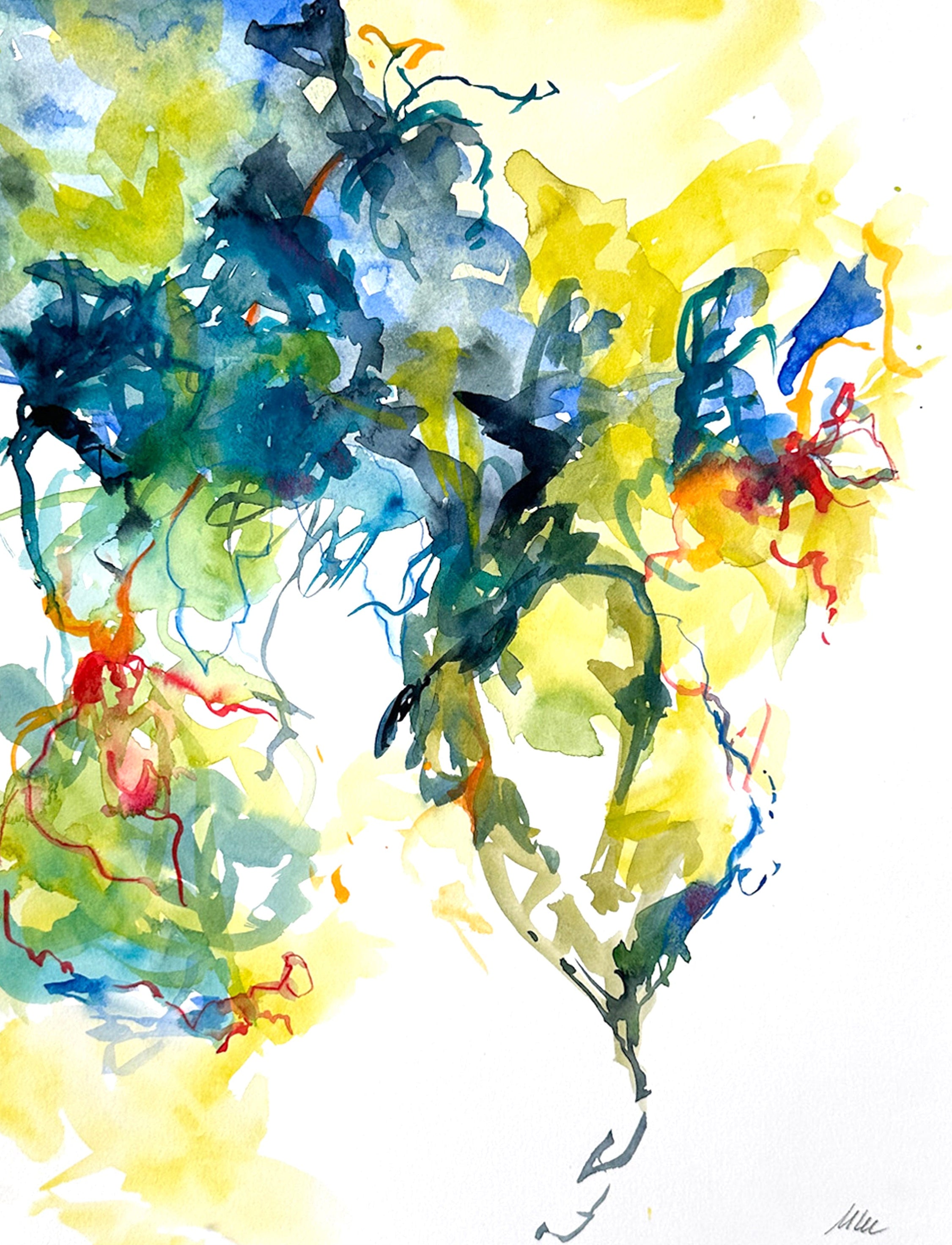 Watercolor by Monica Lee Rich