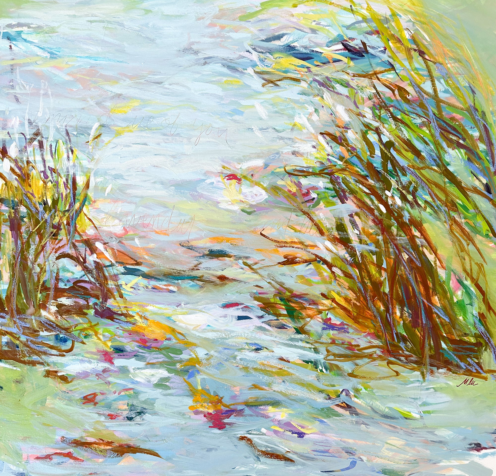 Lavender and Bees Remind Me of You