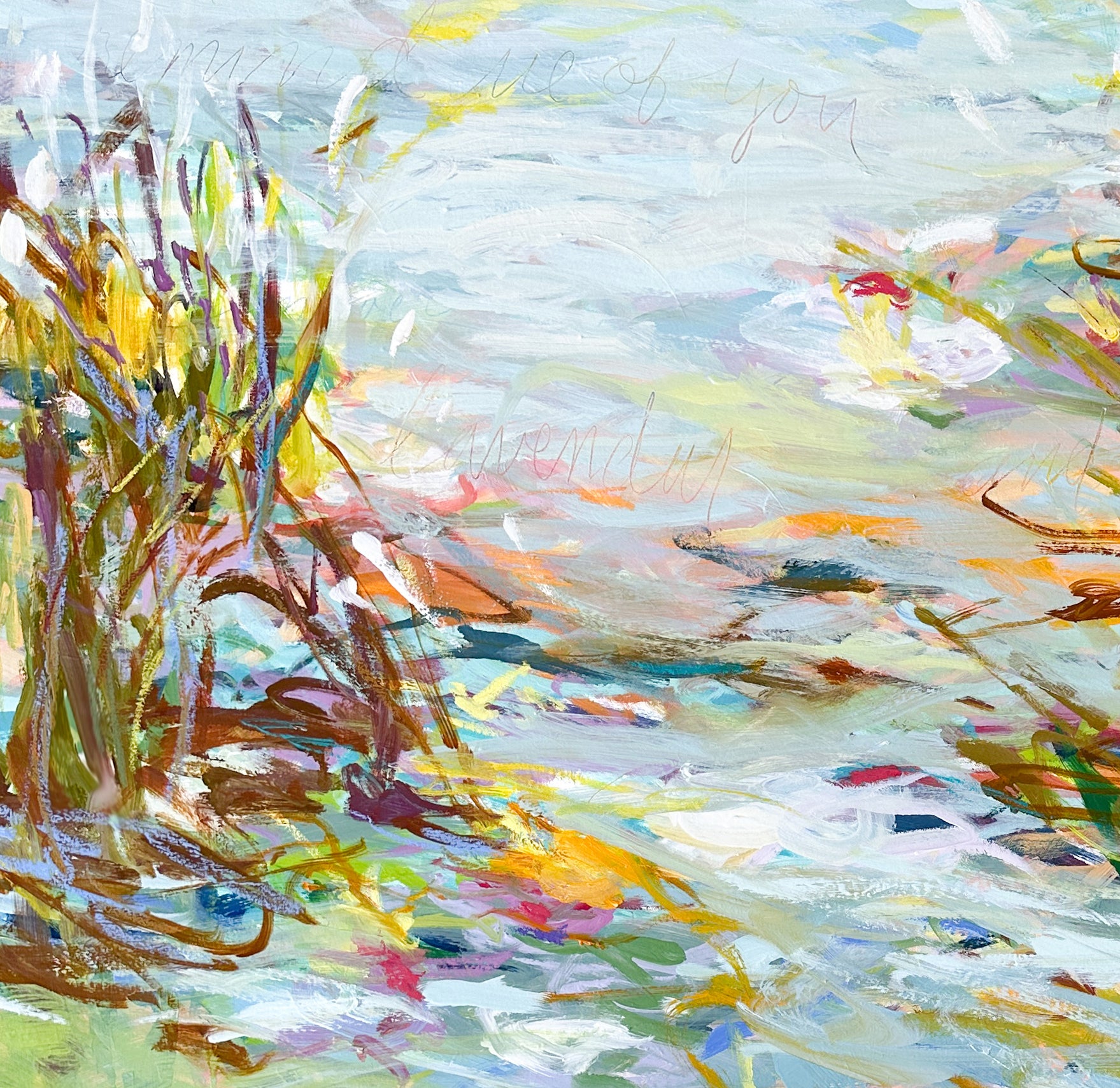 Lavender and Bees Remind Me of You